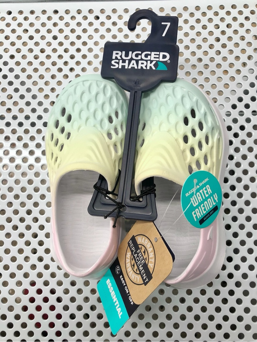 NEW RUGGED SHARK Koi Fish Sandals Size 7 Toddler Multicolor Girls